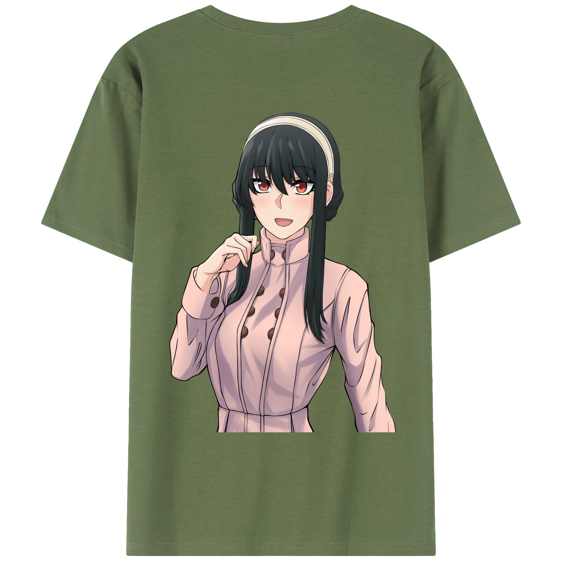 （画像用） SPY×FAMILY间谍家家酒 綿100％ メンズ半袖Tシャツ（バックプリント） 通気性
